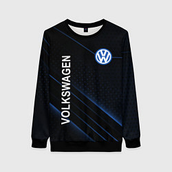 Свитшот женский Volkswagen, sport, цвет: 3D-черный