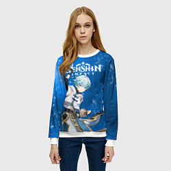 Свитшот женский ЧУНЬ ЮНЬ CHONGYUN КРИО, цвет: 3D-белый — фото 2