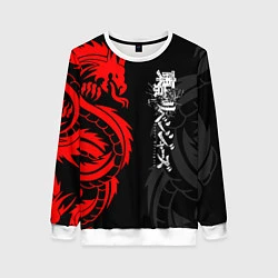 Женский свитшот Токийские Мстители: Красный дракон