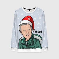 Свитшот женский Squid Game 001, цвет: 3D-белый