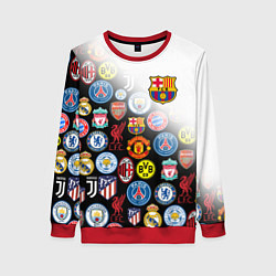 Женский свитшот FC BARCELONA LOGOBOMBING