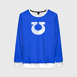 Свитшот женский Ультрамарины цвет 13 легиона, цвет: 3D-белый