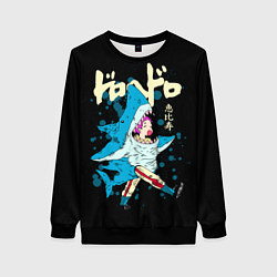 Женский свитшот DOROHEDORO: Эбису в костюме акулы