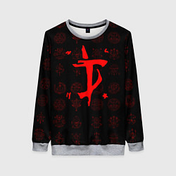 Женский свитшот Символ палача рока Doom