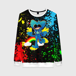 Свитшот женский Poppy Playtime, цвет: 3D-белый