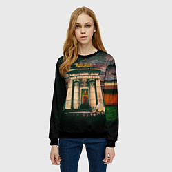 Свитшот женский Sin After Sin - Judas Priest, цвет: 3D-черный — фото 2