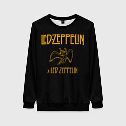 Свитшот женский Led Zeppelin x Led Zeppelin, цвет: 3D-черный