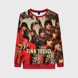 Свитшот женский The Piper at the Gates of Dawn - Pink Floyd, цвет: 3D-красный