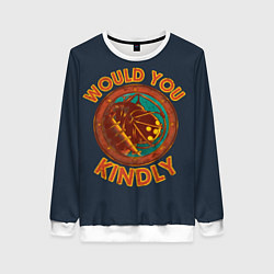 Женский свитшот Would you kindly