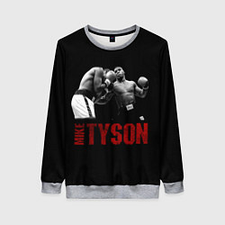 Свитшот женский Майк Тайсон Mike Tyson, цвет: 3D-меланж