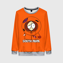 Свитшот женский South Park - Южный парк Кенни, цвет: 3D-меланж
