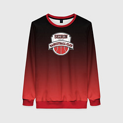 Женский свитшот БАСКЕТБОЛЬНЫЙ КЛУБ SEIRIN