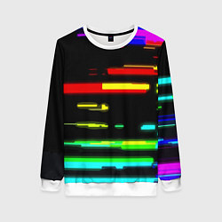 Женский свитшот Color fashion glitch