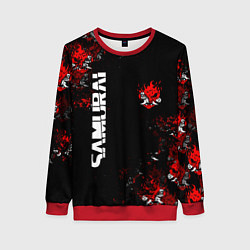 Женский свитшот КИБЕРПАНК 2077 SAMURAI CYBERPUNK 2077