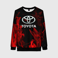 Женский свитшот Toyota Red Fire