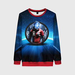Свитшот женский PREY LOGO GAME, цвет: 3D-красный