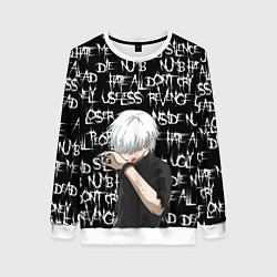 Свитшот женский КАНЕКИ DEAD INSIDE, цвет: 3D-белый