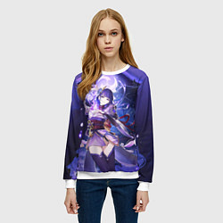 Свитшот женский Raiden Shogun ETERNITY, цвет: 3D-белый — фото 2