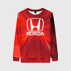 Свитшот женский Хонда HONDA, цвет: 3D-красный