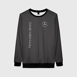 Женский свитшот Mercedes карбоновые полосы