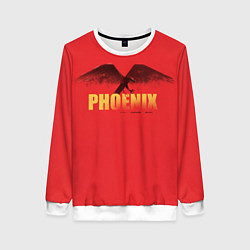 Свитшот женский Фантастические Твари Phoenix, цвет: 3D-белый