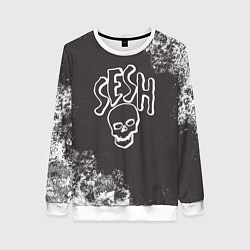 Свитшот женский Bones, цвет: 3D-белый