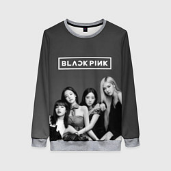 Свитшот женский BLACKPINK BW Divas, цвет: 3D-меланж