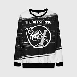 Свитшот женский The Offspring КОТ Краска, цвет: 3D-черный
