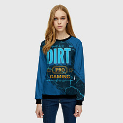 Свитшот женский Dirt Gaming PRO, цвет: 3D-черный — фото 2