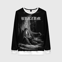 Свитшот женский The Ways of Yore - Burzum, цвет: 3D-белый