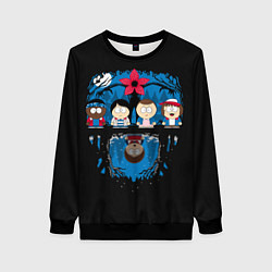 Женский свитшот Stranger Things South Park
