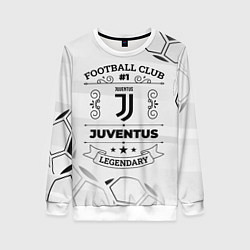 Свитшот женский Juventus Football Club Number 1 Legendary, цвет: 3D-белый