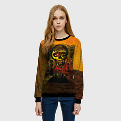 Свитшот женский Seasons In The Abyss - Slayer, цвет: 3D-черный — фото 2