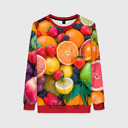 Женский свитшот ABUNDANCE OF FRUITS