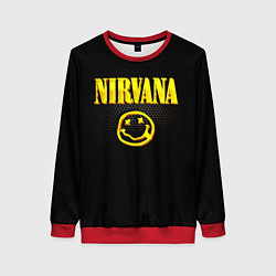 Женский свитшот NIRVANA соты