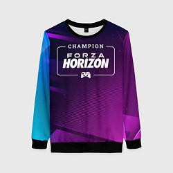 Женский свитшот Forza Horizon Gaming Champion: рамка с лого и джой