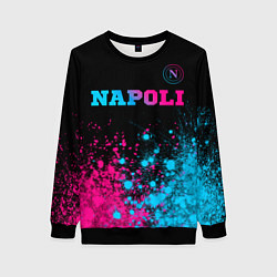 Свитшот женский Napoli Neon Gradient, цвет: 3D-черный