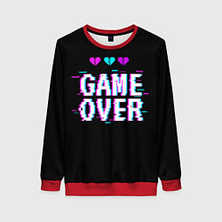 Женский свитшот Game Over Pixels