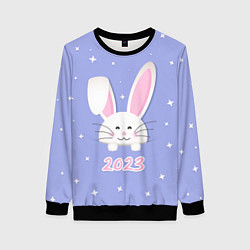 Женский свитшот Кролик - символ 2023 года