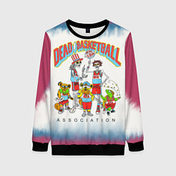 Женский свитшот Chinatown market - dead basketball