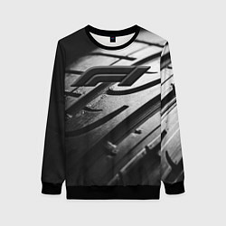 Свитшот женский Formula 1 - dark theme, цвет: 3D-черный