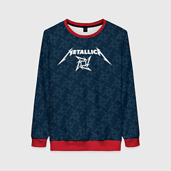 Женский свитшот Metallica - паттерн