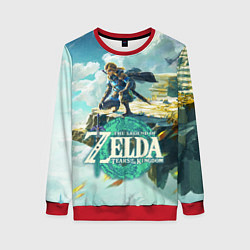 Женский свитшот The Legend of Zelda: Tears of the Kingdom Линк
