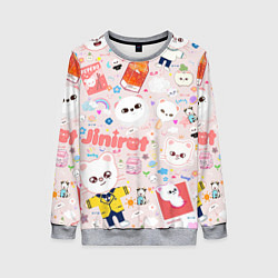 Женский свитшот Skzoo Jinniret pattern cartoon avatar