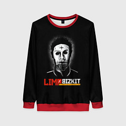 Свитшот женский Limp bizkit Wes Borland, цвет: 3D-красный