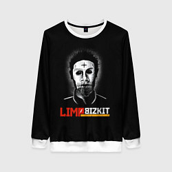 Свитшот женский Limp bizkit Wes Borland, цвет: 3D-белый