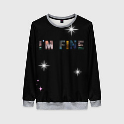 Женский свитшот Надпись