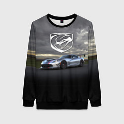 Женский свитшот Dodge Viper ACR - 645 лошадок - трековые гонки