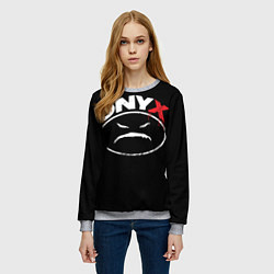 Свитшот женский Onyx - wakedafucup, цвет: 3D-меланж — фото 2