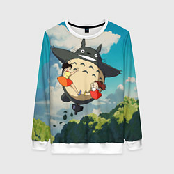 Женский свитшот Flight Totoro